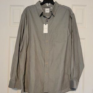 ROWM Dillard's Men's Long Sleeve Shirt Olive XL